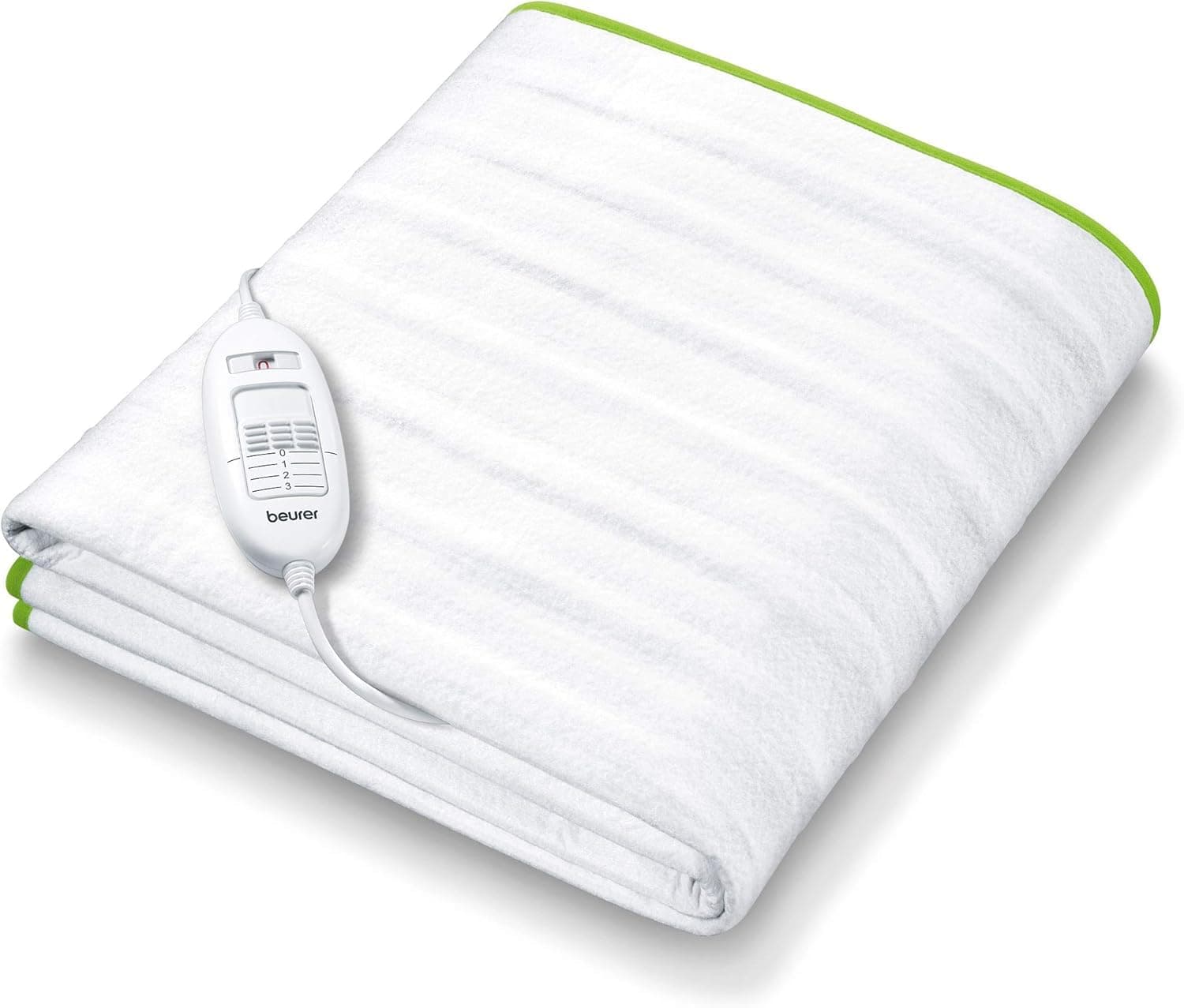 TS15 Ecologic+ Heated Underblanket | Single electric blanket with elastic straps for a non-slip fit it to your mattress | Easy-to-use | Machine washable | Soft and breathable | Size 152x72cm