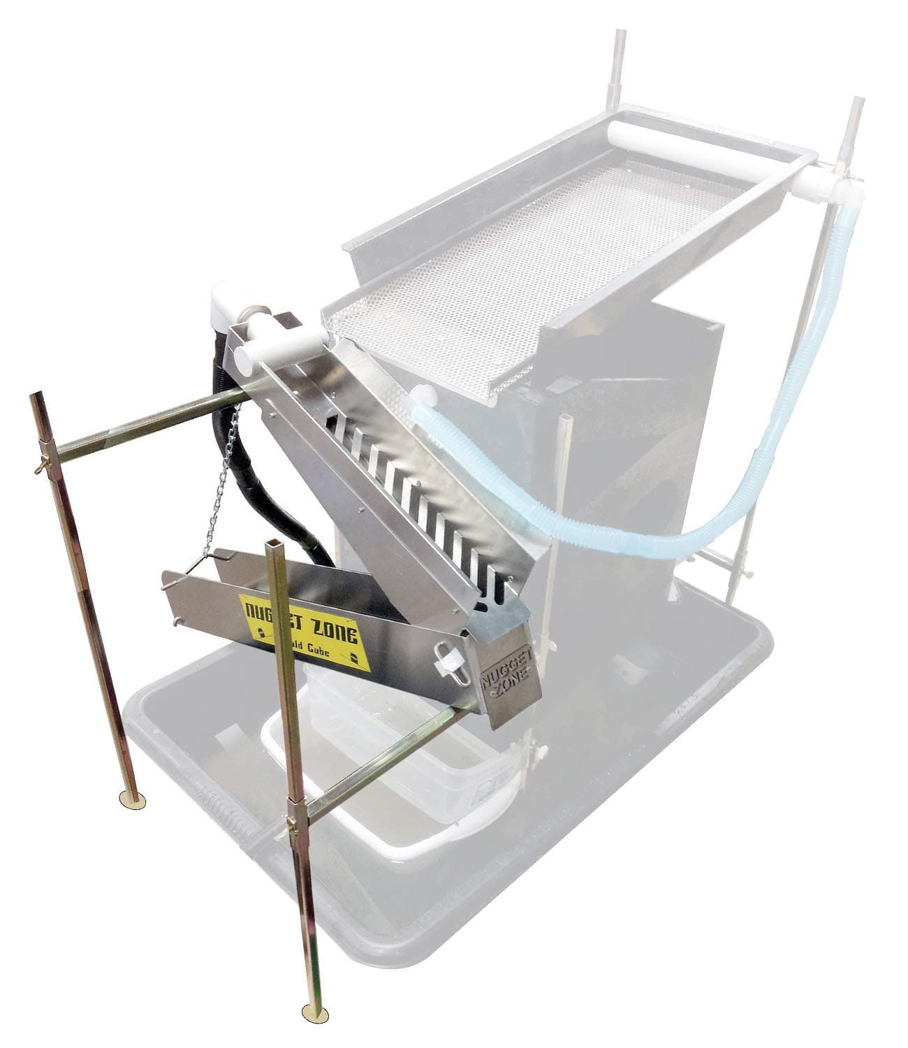 Gold Cube + Accessories Nugget Zone