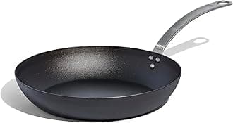 Cookware | Seasoned 12" Blue Carbon Steel Frying Pan - (Like Cast Iron, but Better) | Professional Cookware | Crafted in Sweden | Induction Compatible