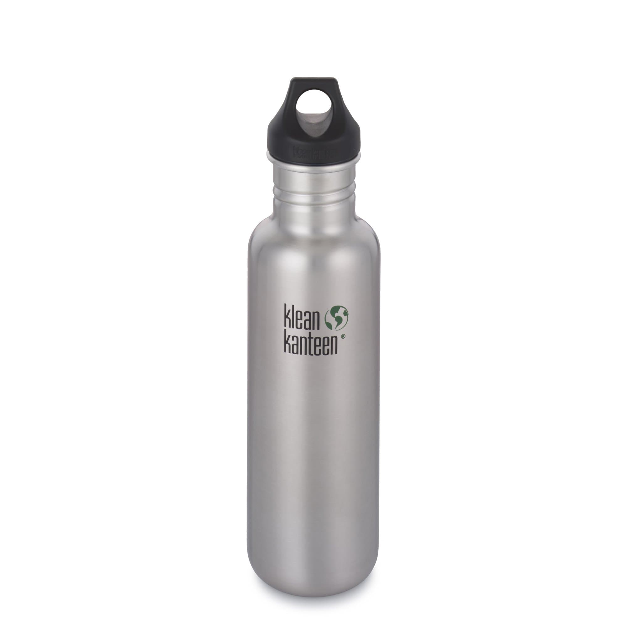 Klean Kanteen Unisex Classic Bottle, Silver, 532 ml