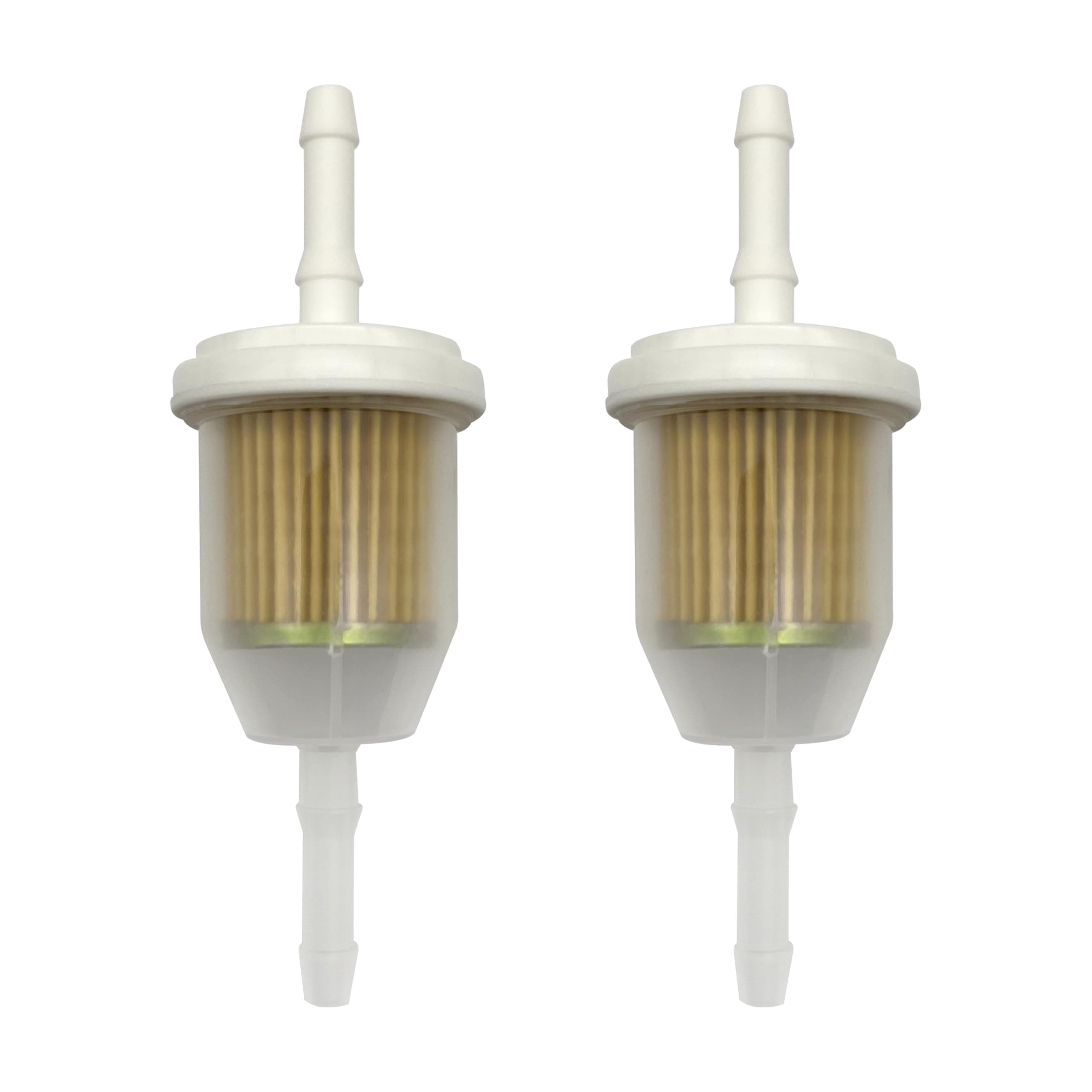 Inline Fuel Filter for John Deere, Kohler, 1/4" 5/16" Fuel Line, Replaces AM116304, GY20709, 120-436, 71-5960, 38666 - Compatible with Various Small Engine Models