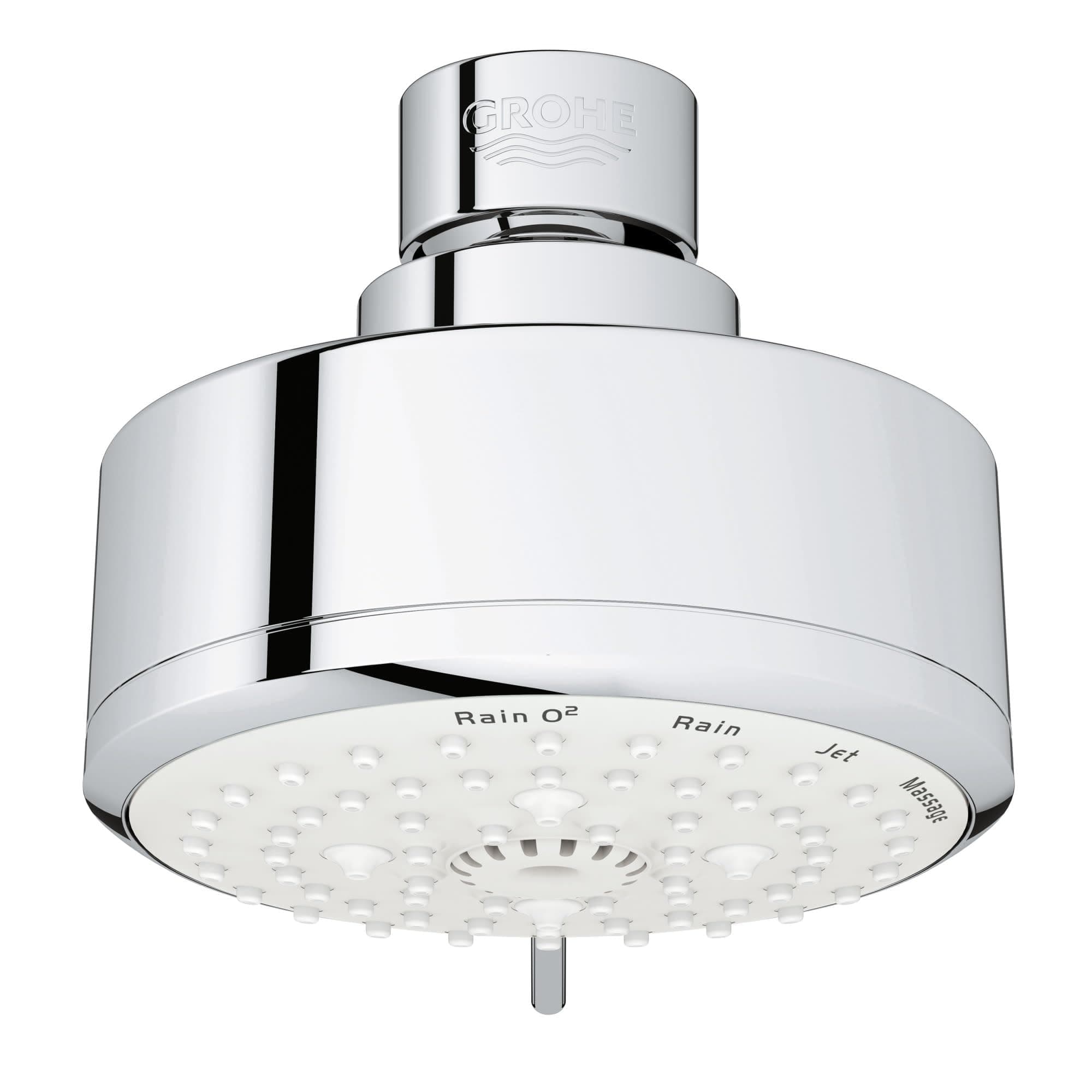 Tempesta Cosmopolitan 100 4 Spray Functions Shower Head, Starlight Chrome