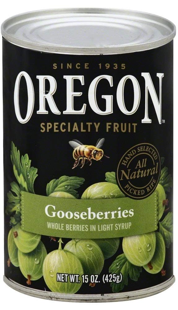 Oregon Fruit Gooseberries in Light Syrup - 15 oz