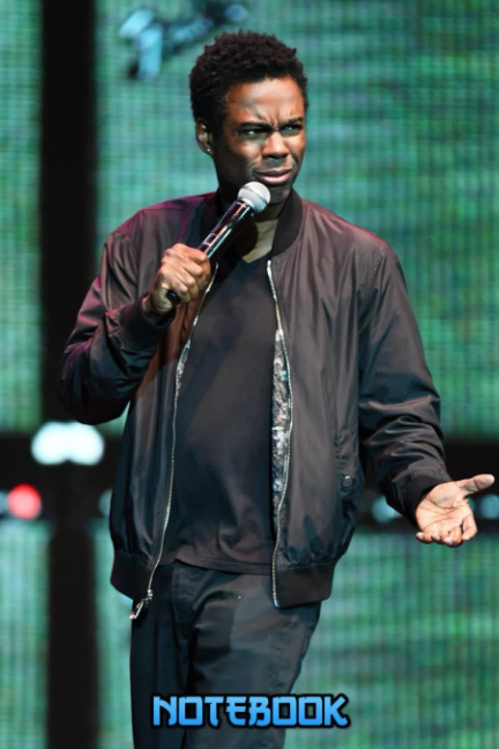 Notebook : Chris Rock Notebook Journal Gift Book for Writing, Thankgiving Notebook Gift Idea, for Fans #350