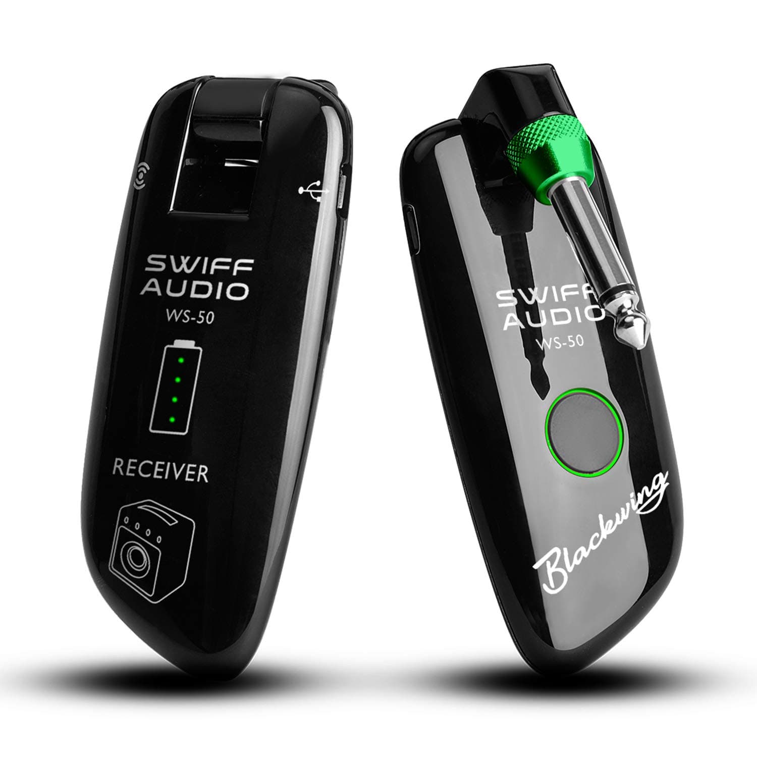 - SWIFF Wireless Guitar System Rechargeable Wireless Guitar Transmitter Receiver Support Multi Channels and Long Battery Life for Electric Musical Instruments