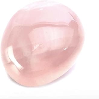 KALIFANO Palm Stone with Healing & Calming Effects - AAA+ Grade High Energy Worry Stone with Information Card - Reiki Crystal Used for Courage (Family Owned and Operated)