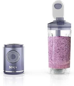 Ninja BC251LD Blast Max Personal Cordless Blender for Smoothies, Blend, Ice Crush, 22 oz. Twist & Go Vessel, Lavender - Certified Refurbished