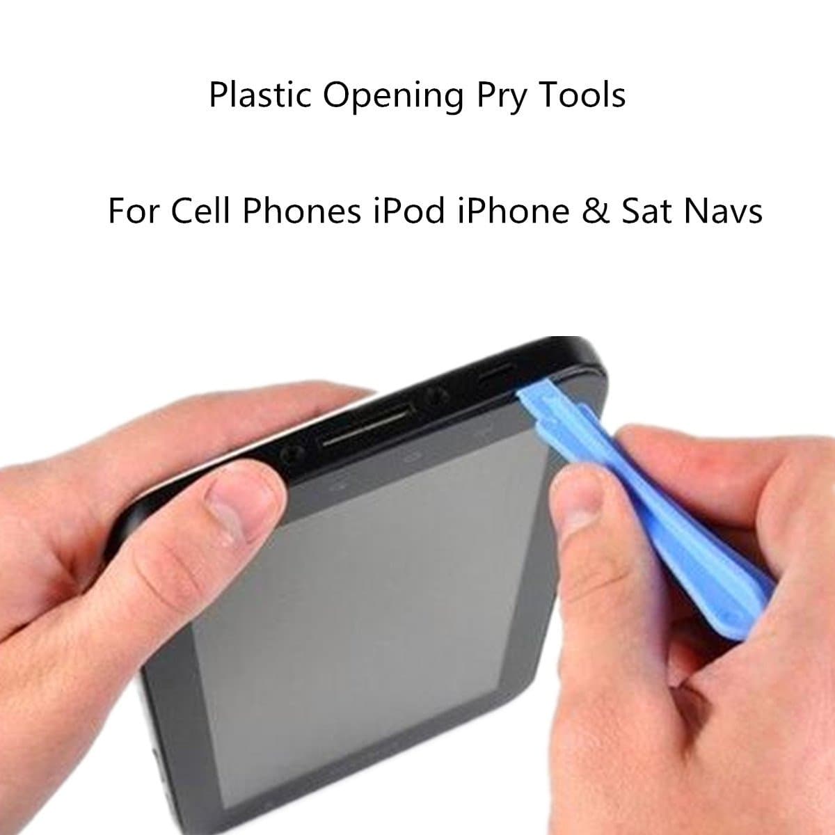 2pcs Plastic Opening Pry Tools Spudger For Cell Phones iPod iPhone & Sat Navs