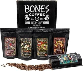 - NEW World Tour Sample Pack, Single-Origin Flavored Coffee Medium Roast Arabica Beans Specialty Coffee Gifts Compatible Auto Drip and French Press, 4 oz Pack of 5 Whole Bean