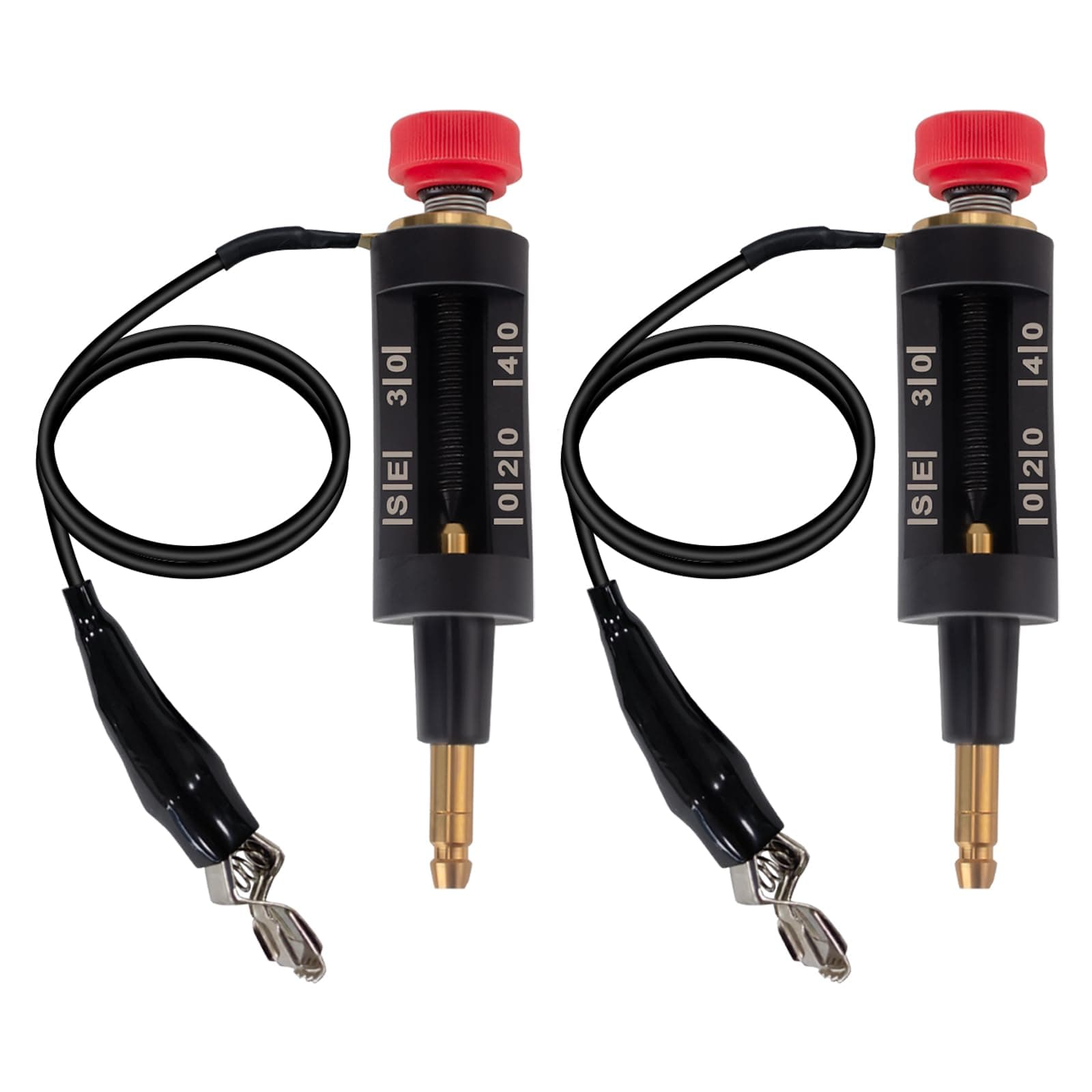 2 PCS Spark Plug Tester, Adjustable Ignition Coil Tester System, Coil Pack Tester, Spark Testers Tool, Spark Checker, Autos Diagnostic Test Tool for Automotive, Small Engines, Lawnmowers