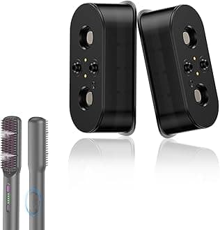 MSDS Approved 2Pcs Steam Hair Straightener Brush Essential Oil System Replacement Set, Reduce Frizz, Nourishes Hair