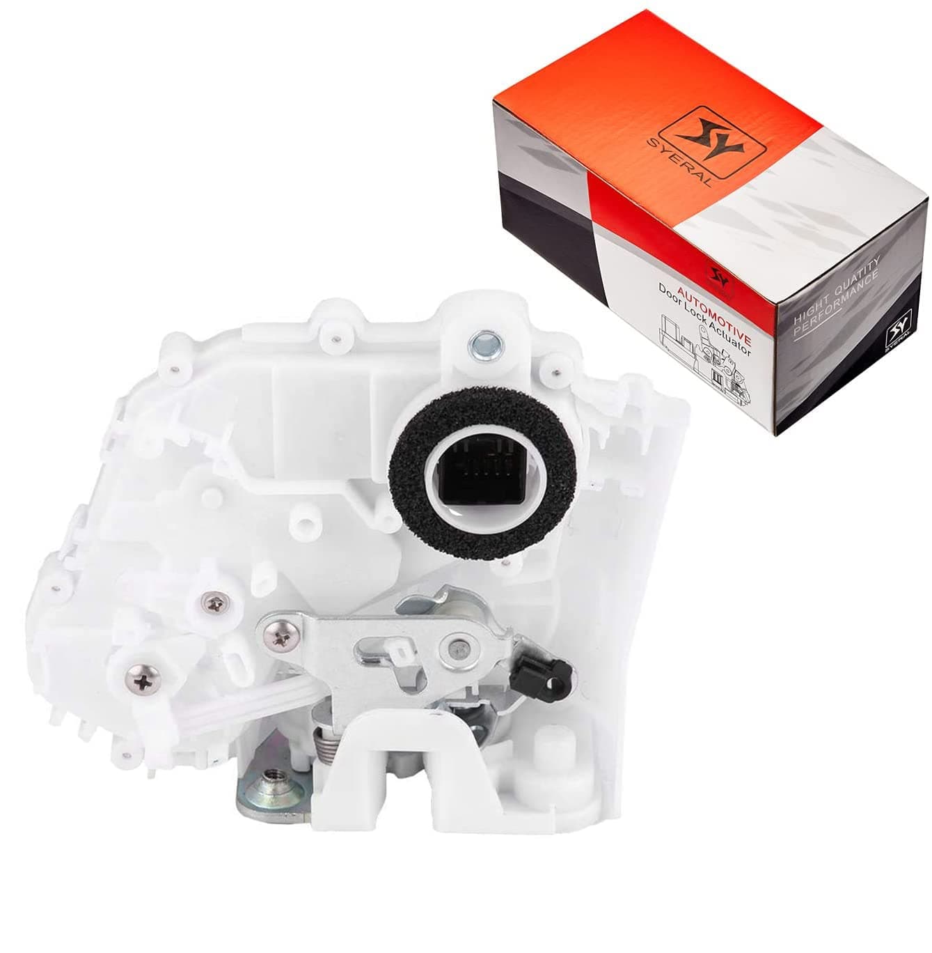 SYERAL Door Lock Latch Actuator Front Left Driver Side Latch Lock Compatible with Honda CRV EX EXL LX 2007-2011 Power Door Latch OE 72610-SWA-A01