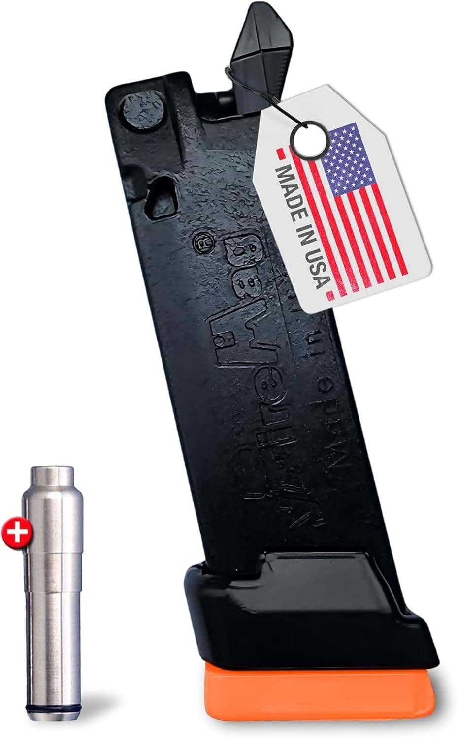 DRYFIREMAG + SureStrike Training Kit - Smart Dryfiremag with Surestrike 9mm Training Laser (Class 1, 3.5mW Maximum Output) (Choose from Red or Invisible)