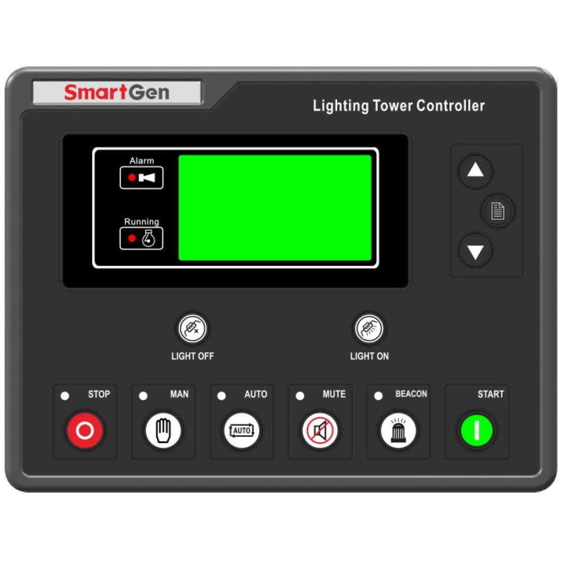 SMARTGENALC704 light tower Controller, Illumination control, timing boot, remote start/stop