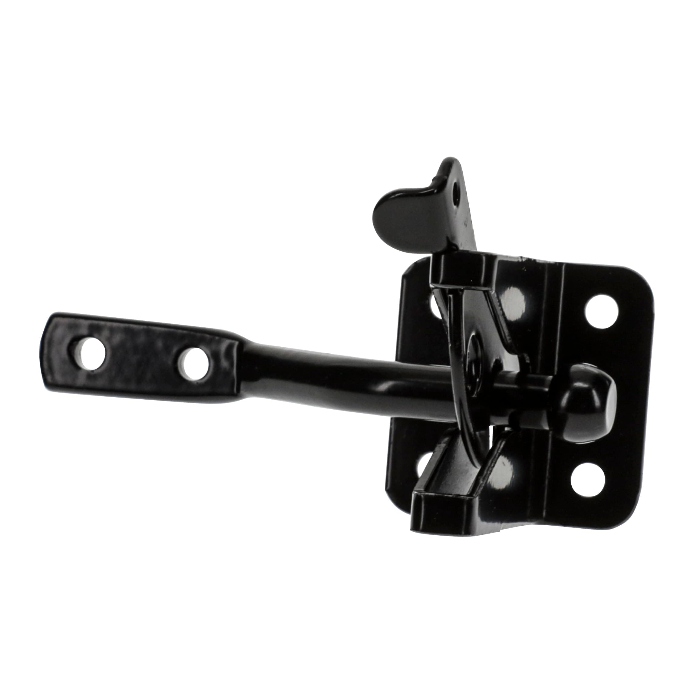 National Hardware N184-861 BPB21 Automatic Gate Latch in Black