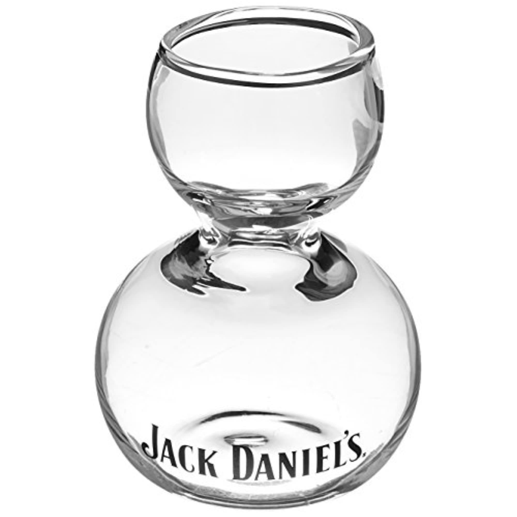 Jack Daniel's Double Bubble Chaser Jigger Shot Glass - 6 Oz by Jack Daniel's
