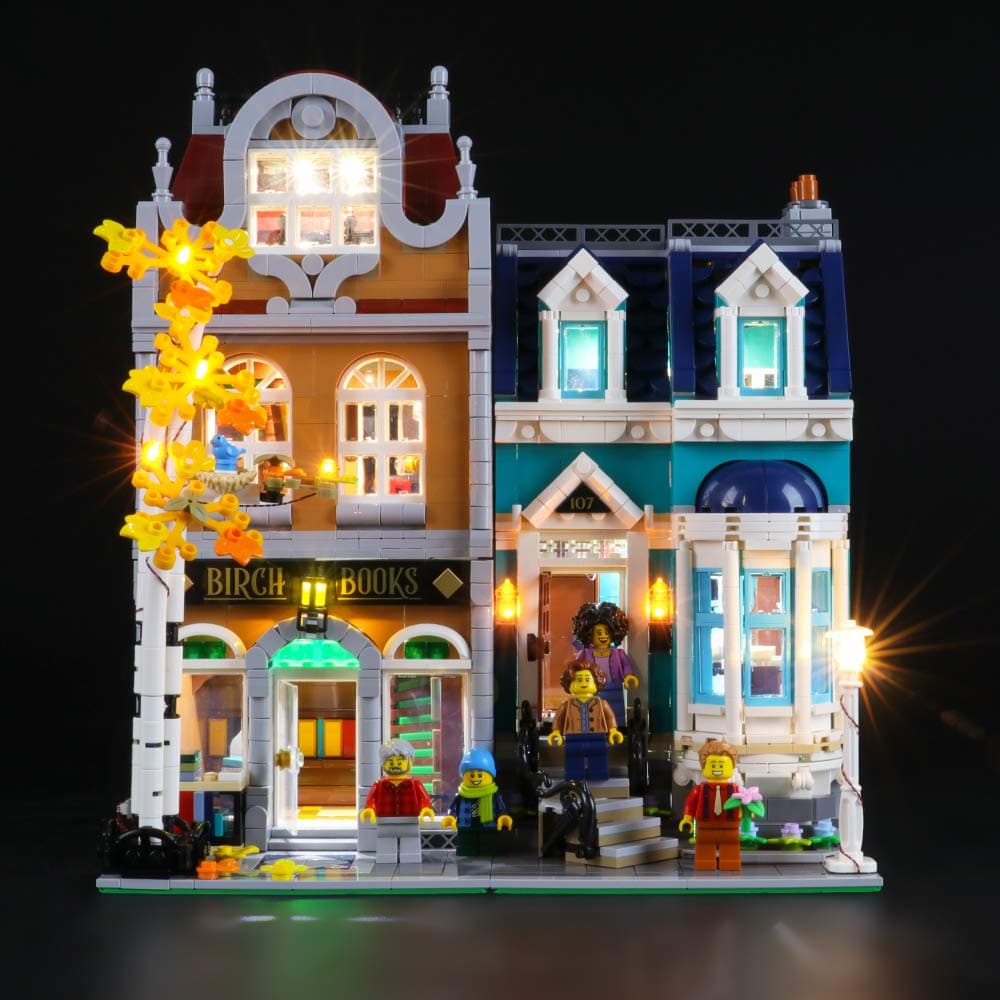 Led Lighting Kit for Creator Bookshop - Compatible with Lego 10270 Building Blocks Model- Not Include The Lego Set