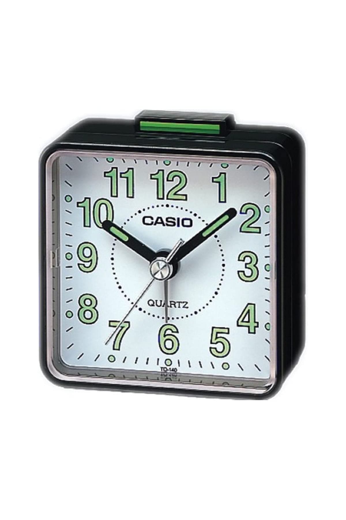 Casio Analog Table Clock TQ-140-1BDF White