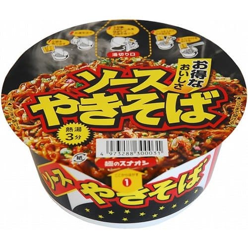 Sunaoshi cup chow mein source 86g ~ 12 pieces