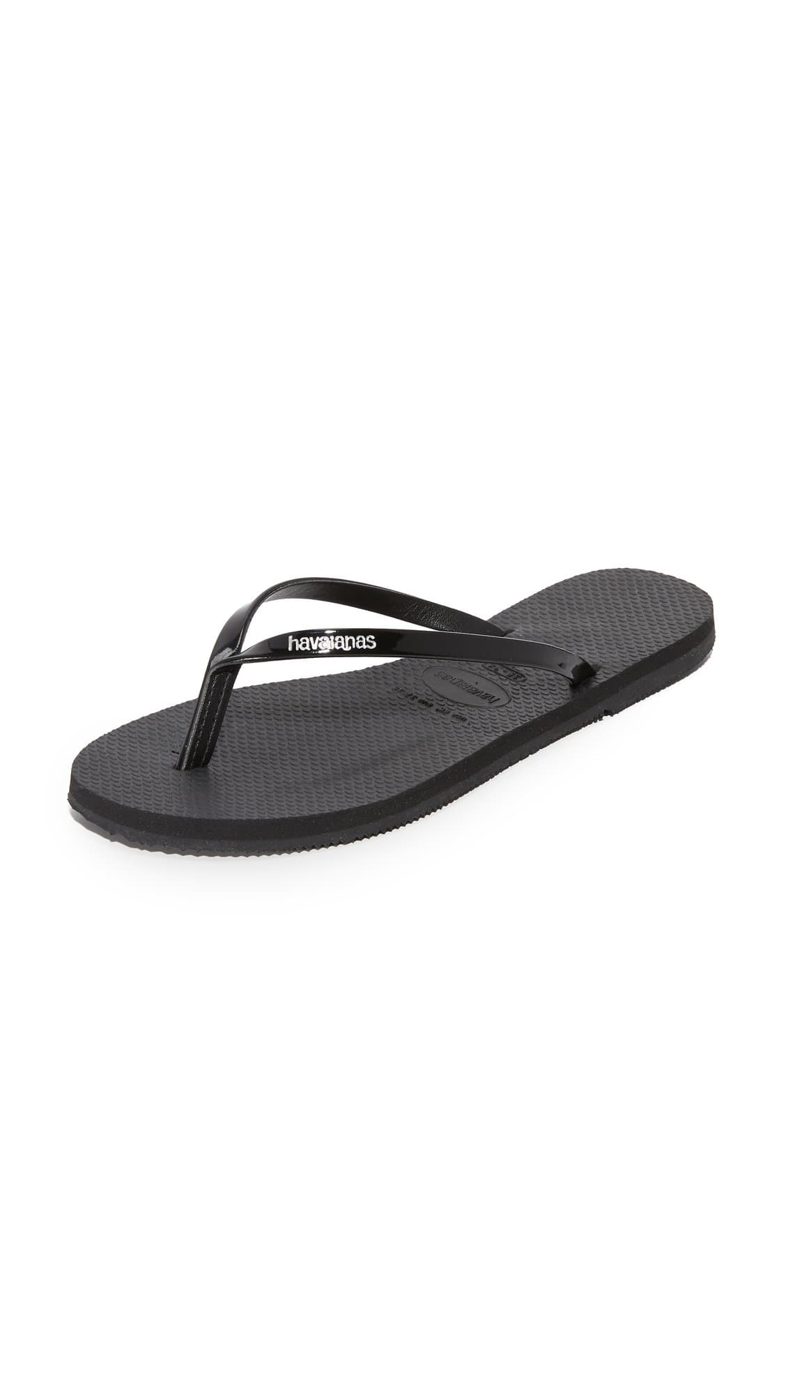 Women's You Metallic Flip Flops Grey Steel/Metallic Graphite