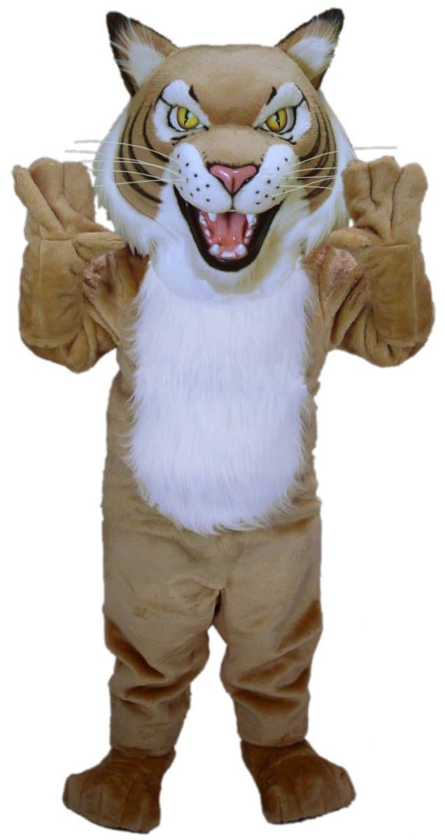 MaskUsFierce Wildcat Mascot Costume