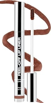 Peel Off Lip Stain Liner, Long Lasting Matte Lip Tattoo Makeup, Smudge-Proof, Highly Pigmented Color, Transfer-Proof, Waterproof, Suitable for All Skin Types, Neutral Mauve