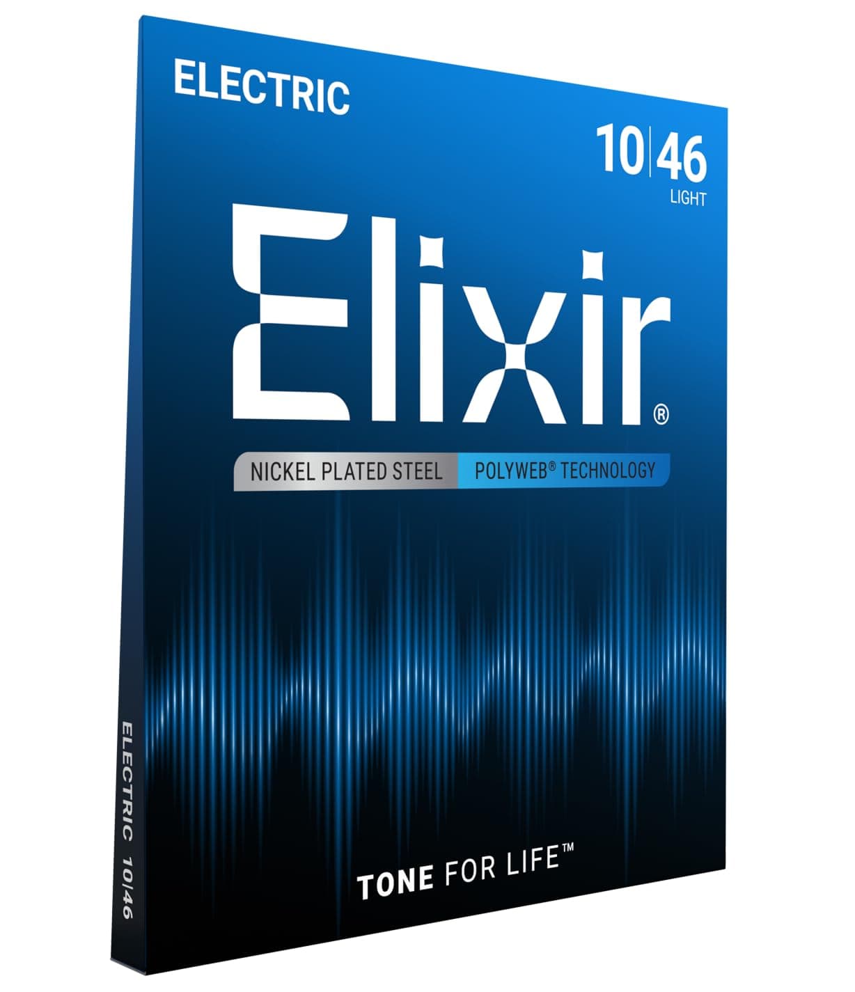 Strings Electric Guitar Strings w POLYWEB Coating, Light (.010-.046)