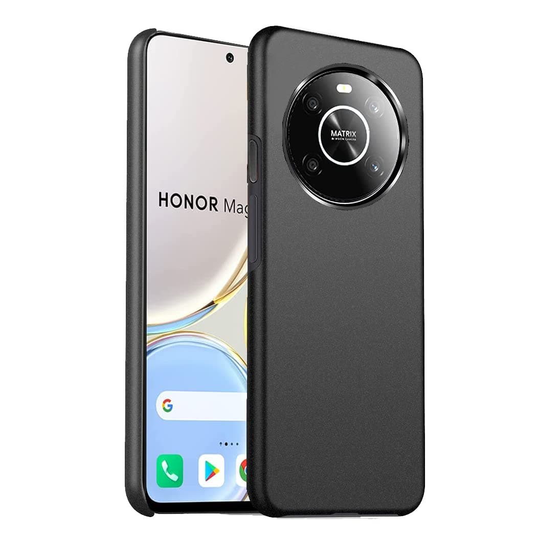 GAPlus Honor Magic 4 Lite Case Ultra Slim Thin Armour Hard Case Matte Rubberized Cover For Honor Magic4 Lite (Black)