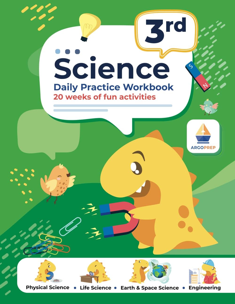 3rd Grade Science: Daily Practice Workbook | 20 Weeks of Fun Activities