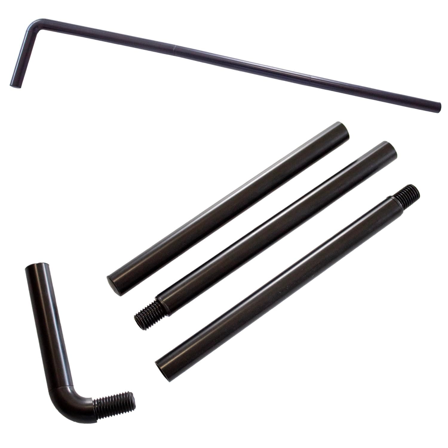 ShoulderWand Therapy Stretching Tool│Collapsible Stretching Bar│Physical Therapy Tool for Recovery and Increasing Motion (Black)