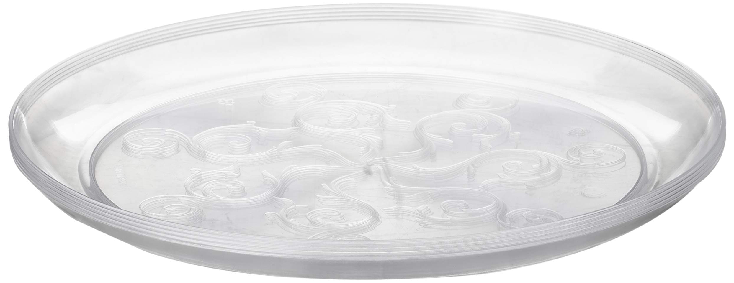 Fineline Settings Savvi Serve Clear 10" Plastic Plate - 1 set - 240 pieces