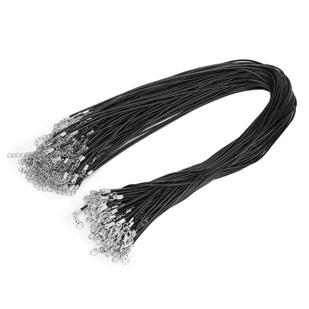 Strong Leather Thread, Wear-Resistant Durable Quality Material Necklace Accessory Waxed Thread, for Woman DIY