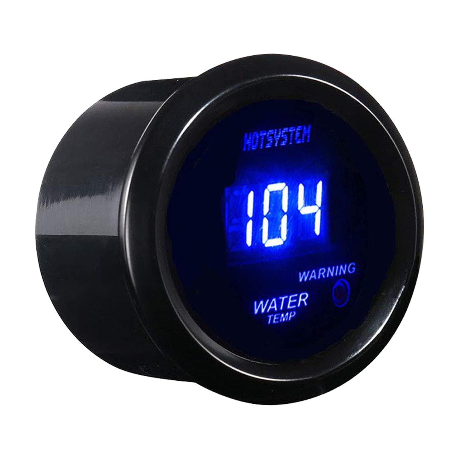 Universal Water Temp Gauge Temperature Meter Electronic Blue Digital LED DC12V 2inches 52mm for Car Automotive(Fahrenheit)