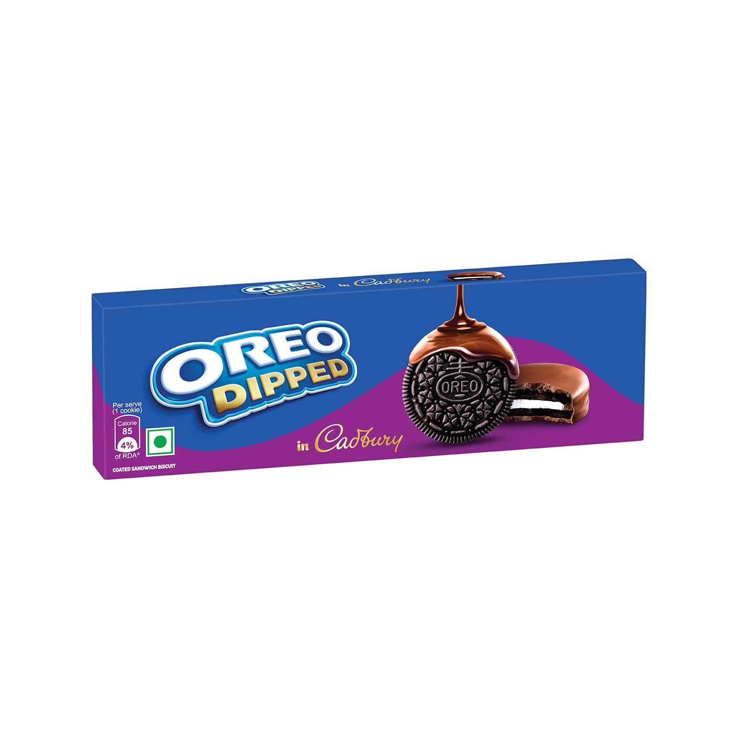 Cadbury Oreo Dipped Chocolate Cookie, 50 Gram