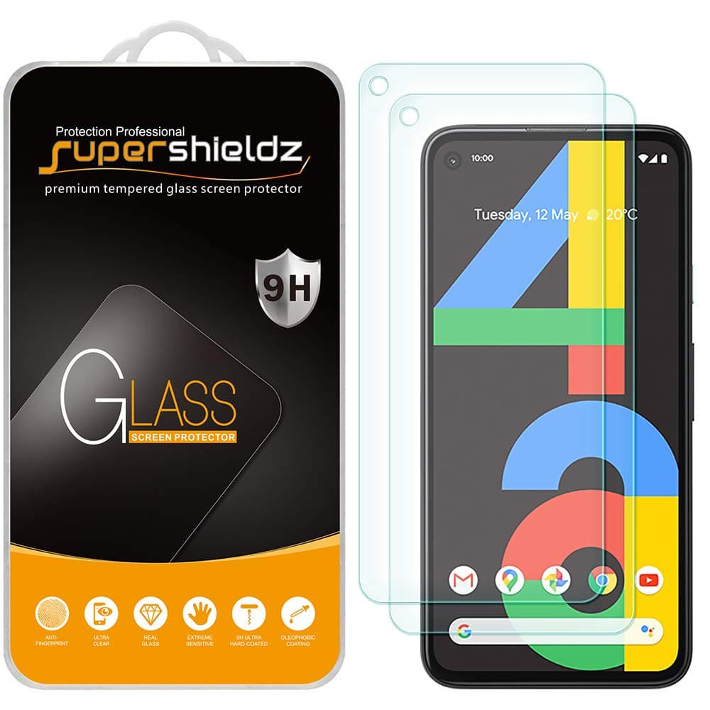 (2 Pack) for Google Pixel 4a [Not Fit for Pixel 4a 5G] Tempered Glass Screen Protector, 0.32mm, Anti Scratch, Bubble Free