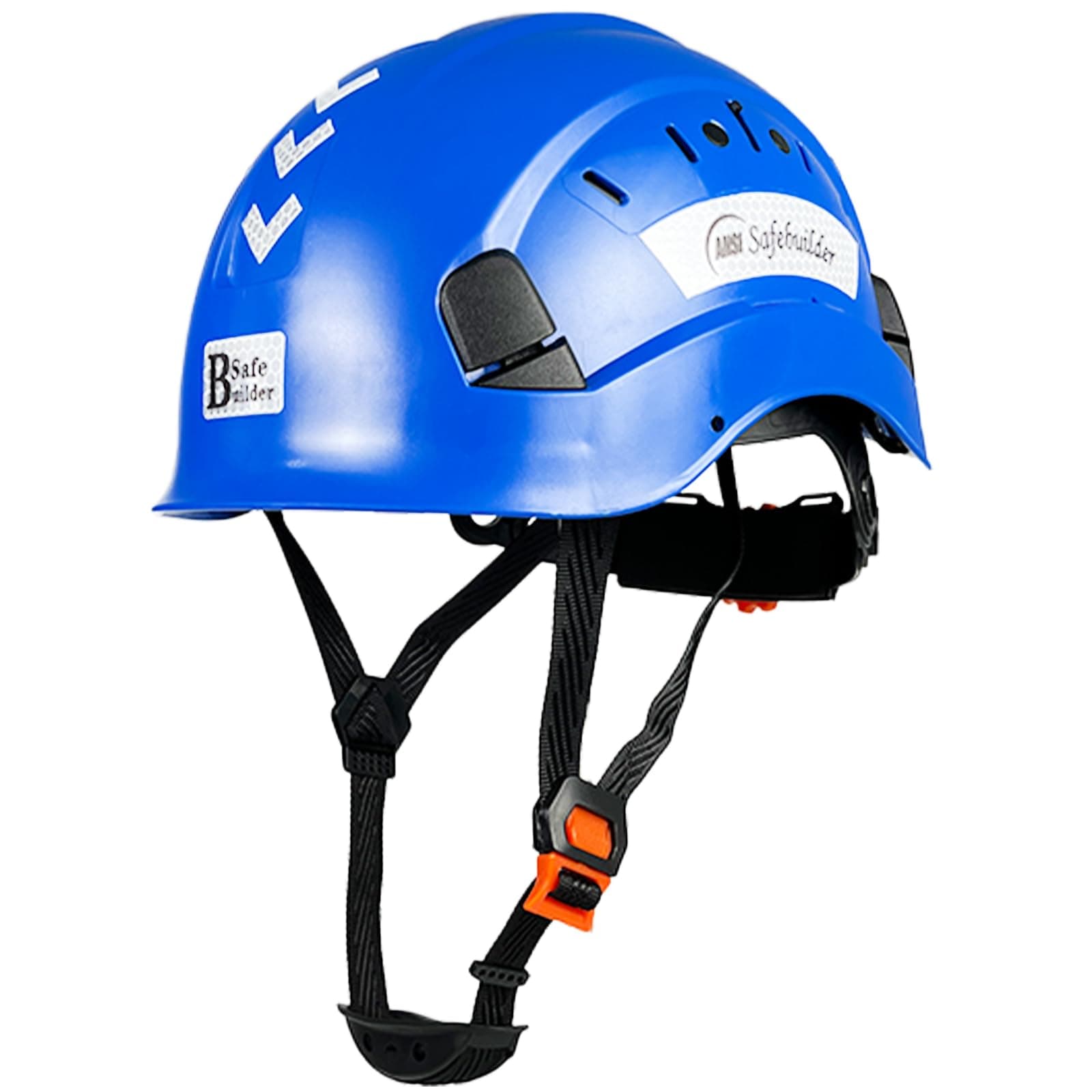 Construction Safety Helmet ABS Hard Hat Adjustable Ventilation System Hardhats Industrial Work Head Protection for Men Certified ANSI/ISEA Z89.1