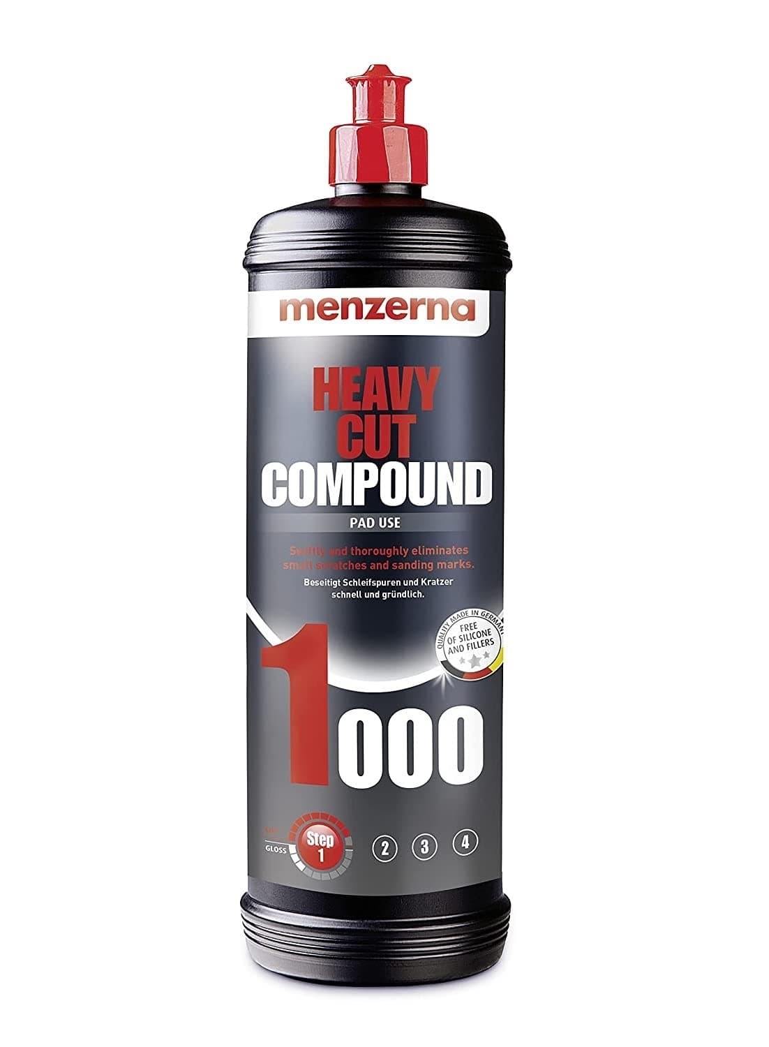 Wool Men-Zerna 1000 Heavy Cut Rubbing Compound Germany (HCC 1000), 1 KG, White