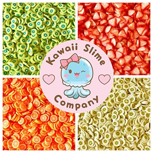 Fruit Smoothie Fimo Slice for Slime 100 Grams!