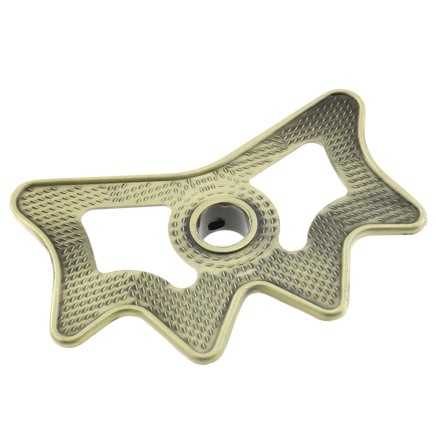 DGZZI Billiard Bridge Head Brass Slip-On Moosehead Bridge Head for Billiard Pool Cue Stick