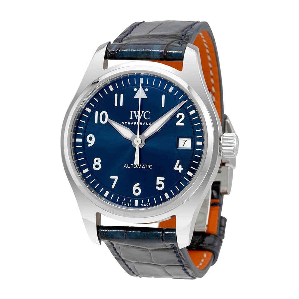 Pilots Automatic Midsize Blue Dial Unisex Watch IW324008