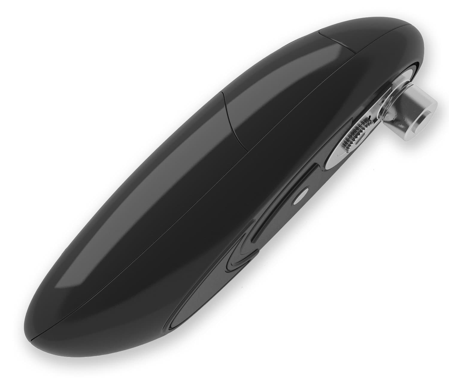 KitchenPalz Smooth Edge Automatic Electric Can Opener – Compact & Cordless (Black) with FREE eBook