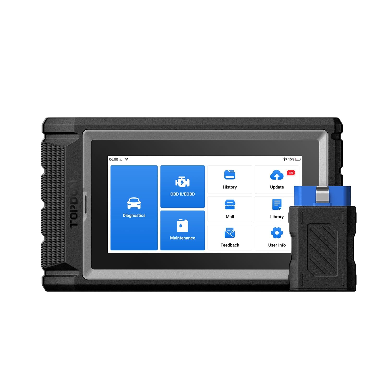 ArtiDiag800 BT 2 OBD2 Diagnostic Tool, All System Diagnostic Tool with 28+ Maintenance Functions, FCA Gateway Access & CAN FD Protocol, Active Test, Wireless Bluetooth, 2 Years Free Updates