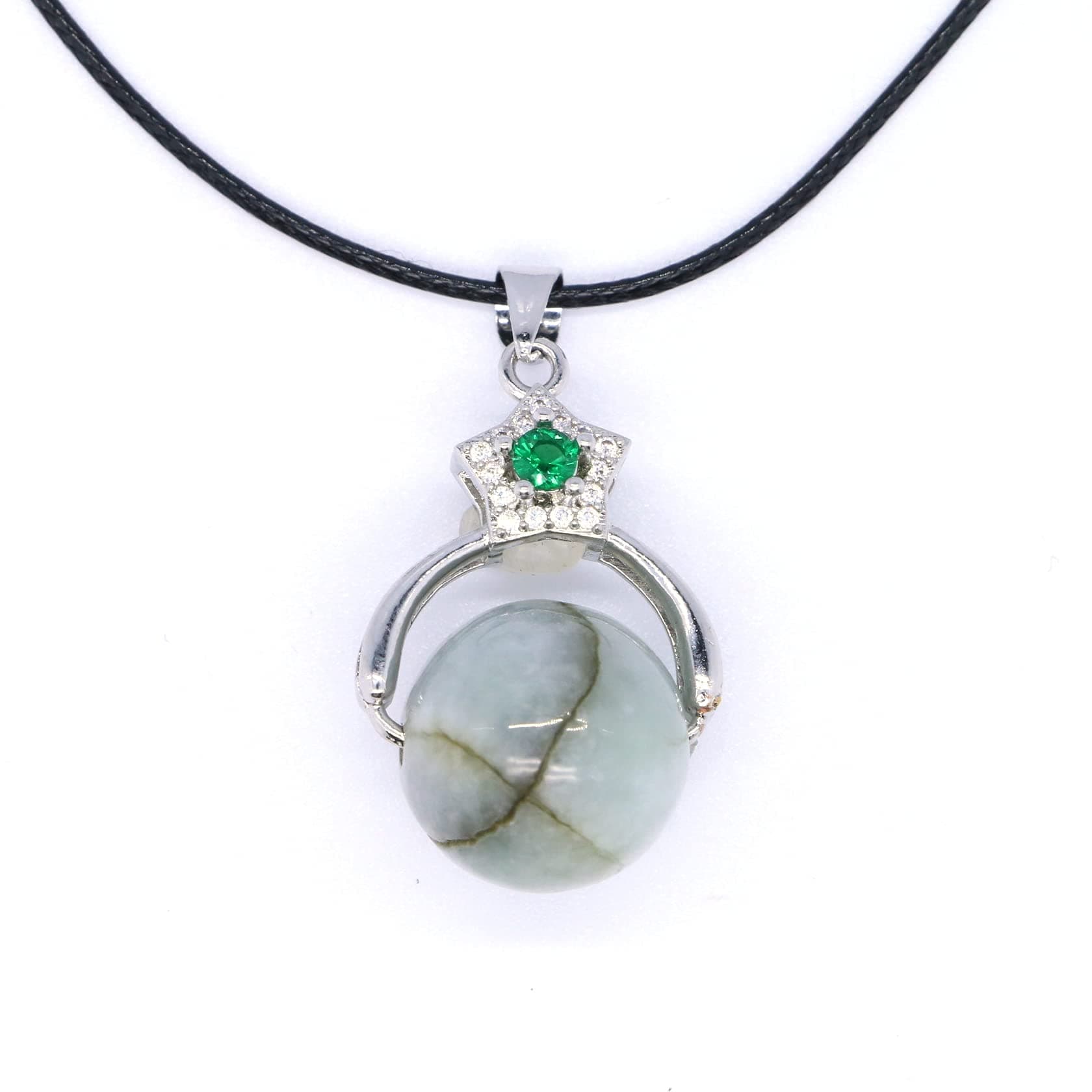 Type A Jadeite Jade Pendant Ball Series