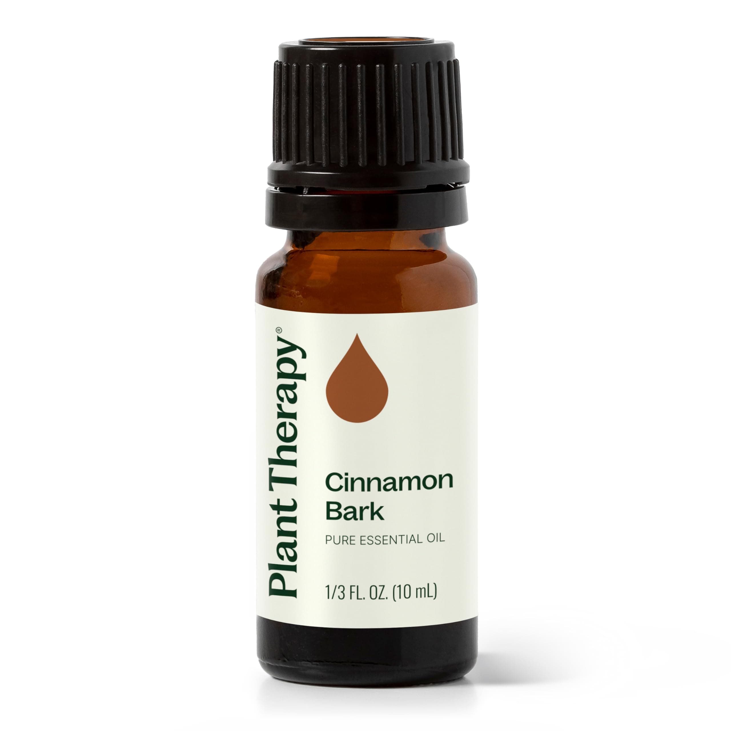Plant Therapy Cinnamon Bark Essential Oil 10 mL (1/3 oz) 100% Pure, Undiluted, Cinnamon Oil for Diffuser, Spray, Candle Making, Spicy, Sweet Scent