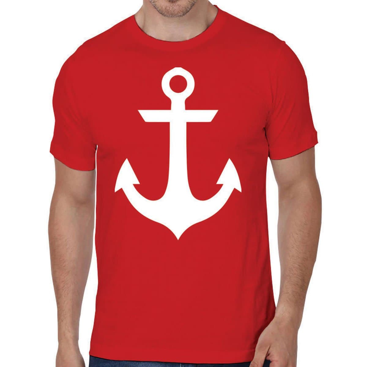 Status ApparelsMen's Printed Regular Fit T-Shirt