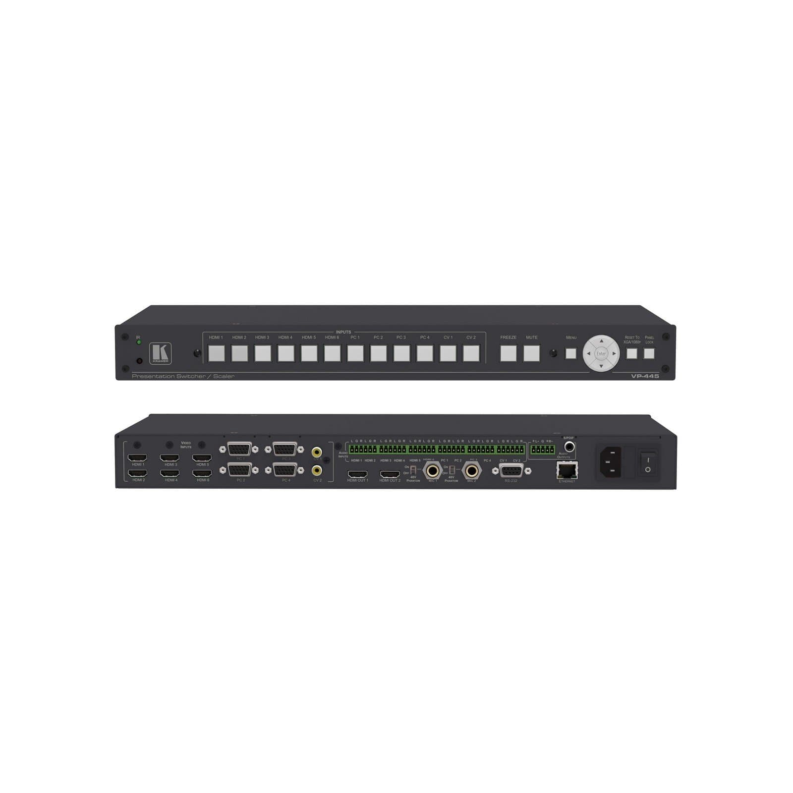 Kramer VP-445 | 12 Input HDMI Presentation Switcher Scaler