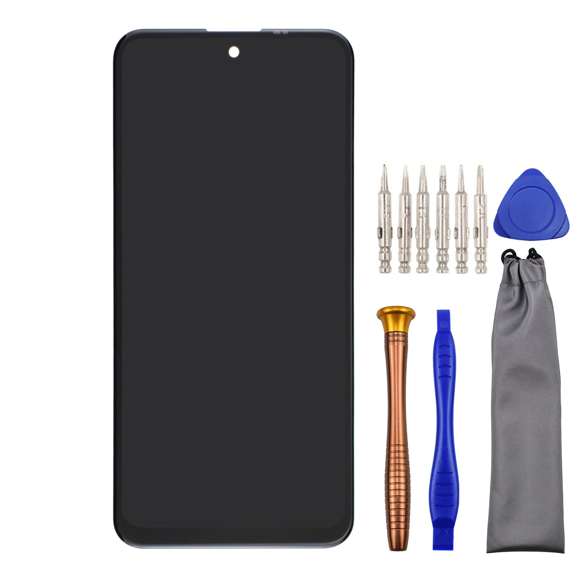 Replacement Screen LCD Display Touch Digitizer Assembly for Nokia X10 Nokia X20 6.67" Black TA-1350 TA-1332 TA-1341 TA-1344 with Tool Kit