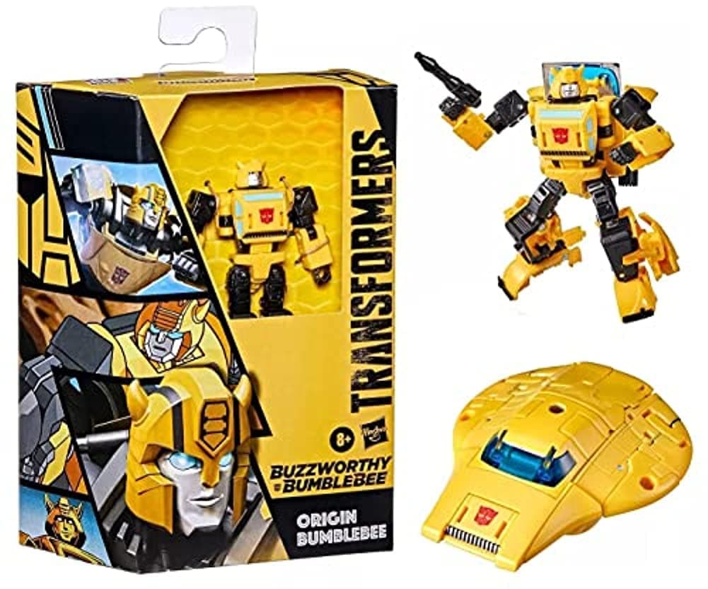 Buzzworthy Bumblebee War for Cybertron Deluxe Origin Bumblebee