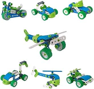 Enginero Mechanical Kit for Kids | Plastic Construction Engineer Toys | STEM Toy Set for Boys & Girls, Age 4+ | Level 2 (81 Pcs)