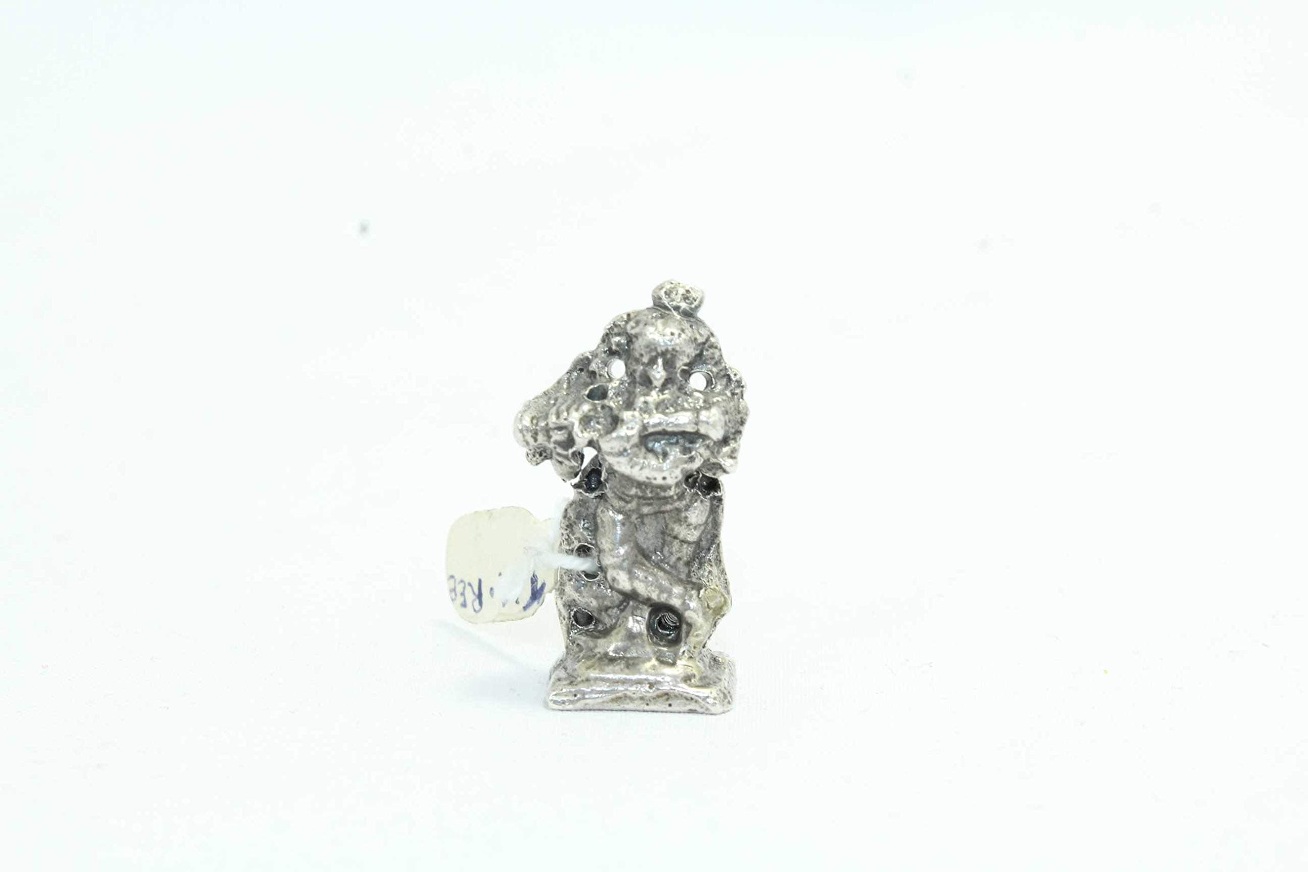 Traditional Handmade Solid SILVER India Jain God Krishna Figure Statue
